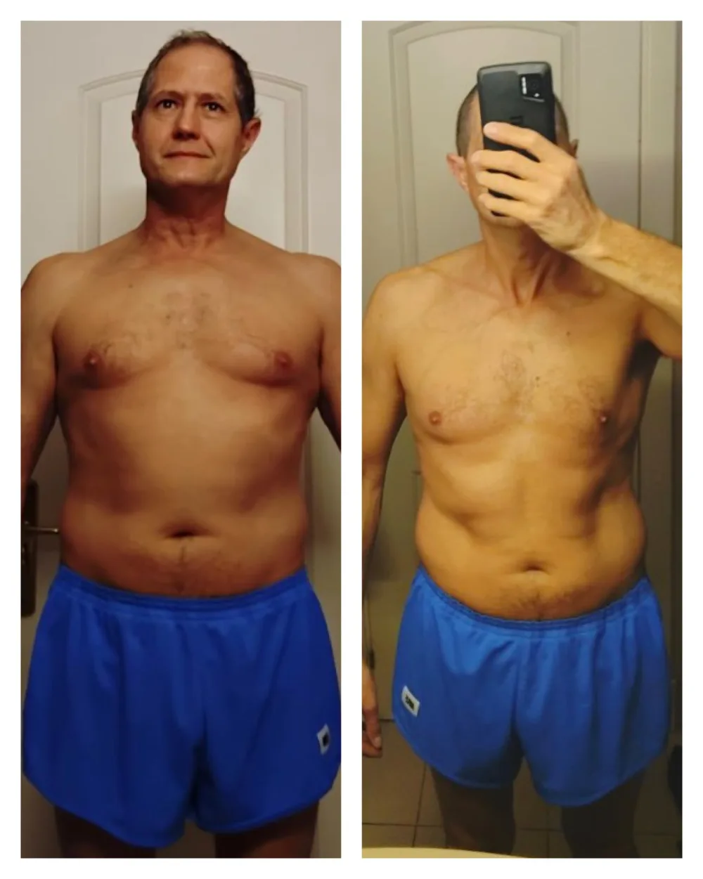 Antonio, antes y después: -7 KG con EMFIT